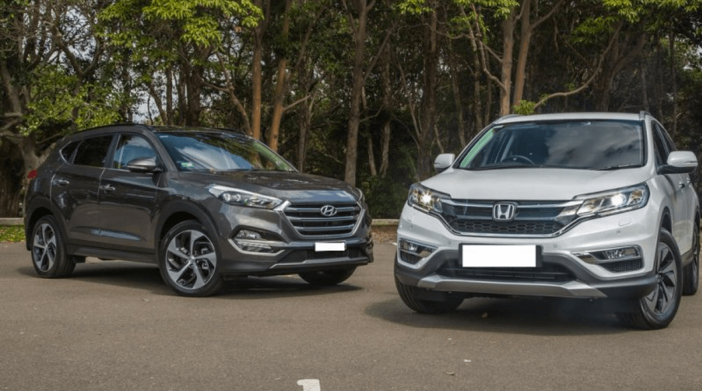 So sánh Hyundai Tucson và Honda CR-V 2016