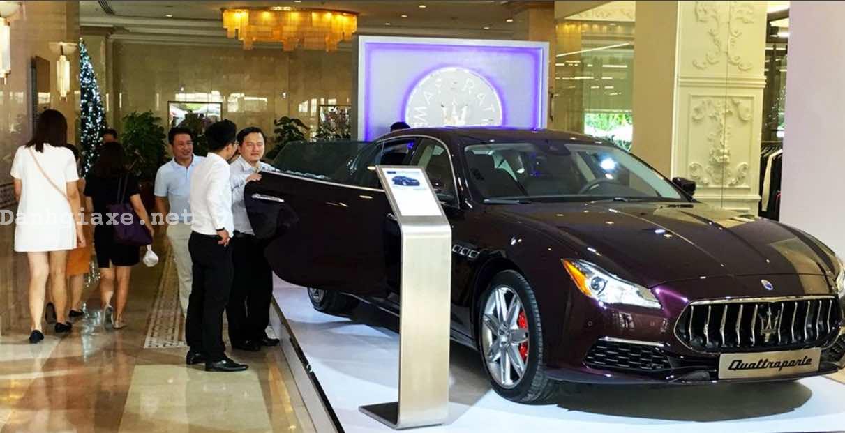 Maserati Quattroporte 2017 chính thức bán tại Việt Nam