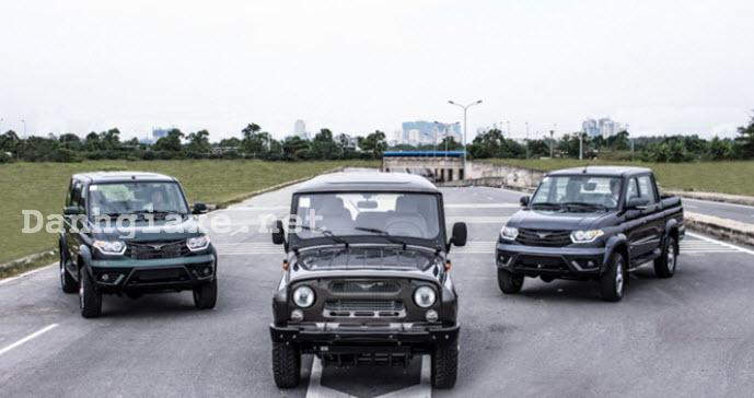 Giá xe UAZ: Hunter, Pickup và Patriot từ 460 triệu VNĐ tại Việt Nam 1