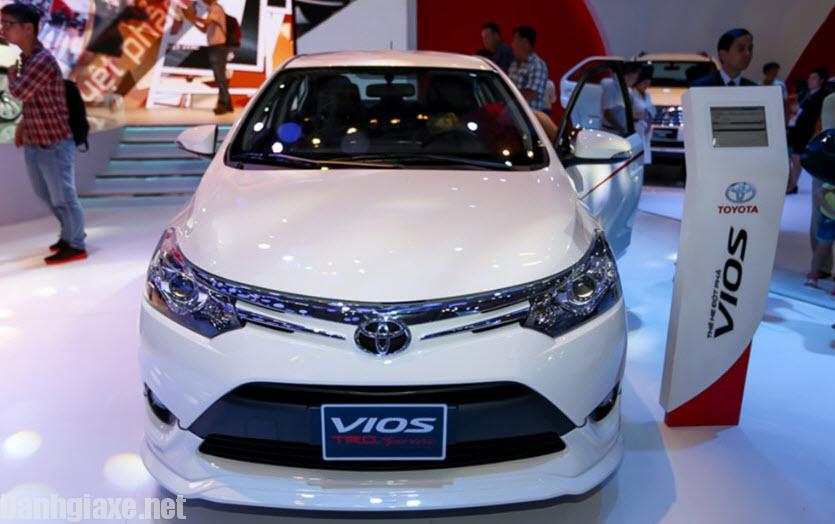 Đánh giá xe Toyota Vios TRD Sportivo 2017 về hình ảnh thiết kế cùng giá bán 5