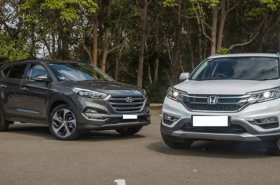So sánh Hyundai Tucson và Honda CR-V 2016