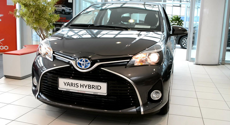 Toyota Yaris hybrid, toyoya yaris