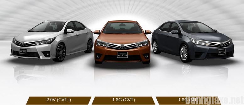 giá xe Toyota Altis 2016 bao nhiêu? 3