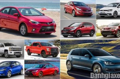 Top 10 xe ô tô bán chạy nhất Việt Nam 2016 được người dùng yêu thích