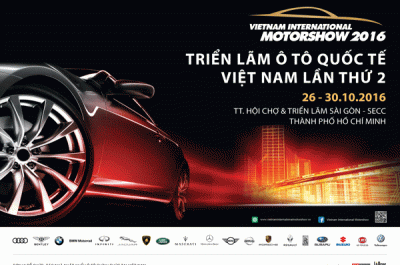 19 thương hiệu tham dự triển lãm ô tô Việt Nam vào tháng 10/2016
