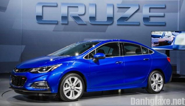  xe sedan hạng trung giá từ 500 - 600 triệu Chevrolet Cruze 2016
