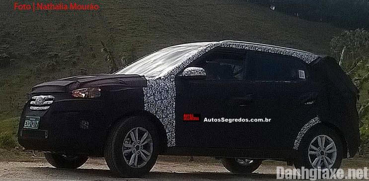 Lộ hình ảnh Hyundai Creta chạy thử ở Brazil 