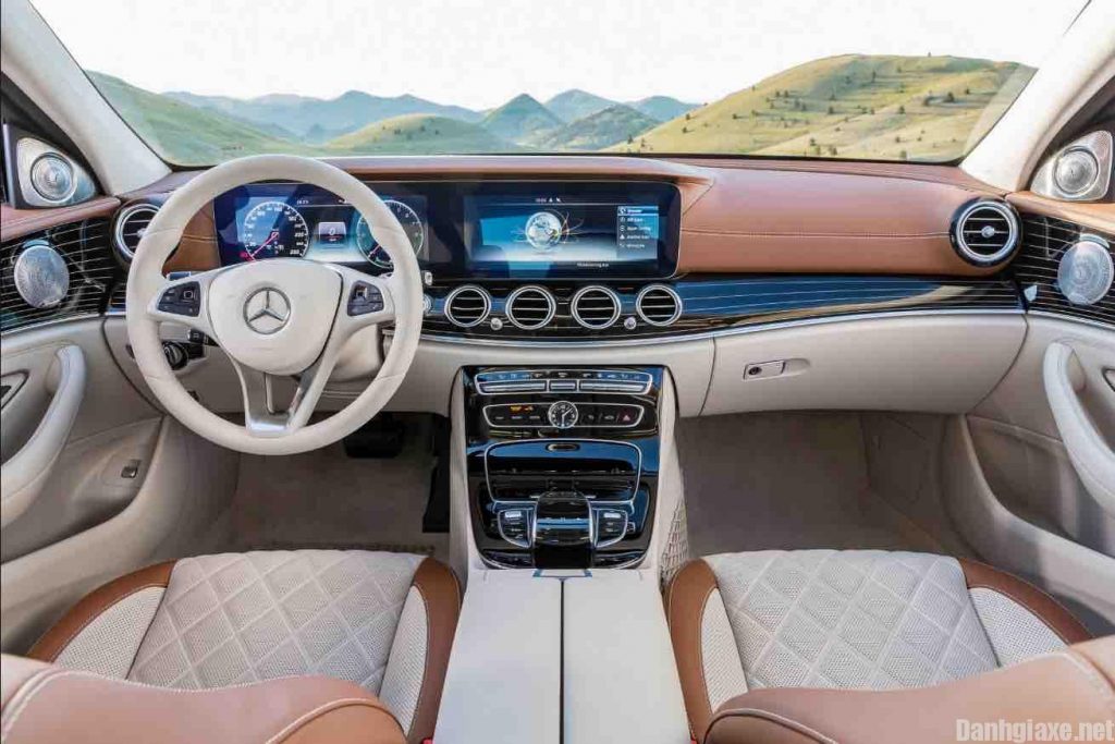 Đánh giá Mercedes E Class 2017 về thiết kế nội thất