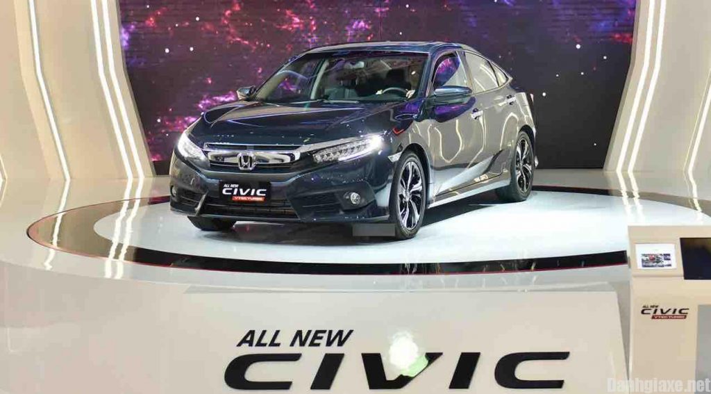 Honda Civic 2017 bán tại Việt Nam sử dụng động cơ tăng áp 1,5 lit