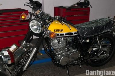 Chi tiết xe mô tô Yamaha SR400 bản kỷ niệm 60 năm giá 200 triệu VNĐ tại VN