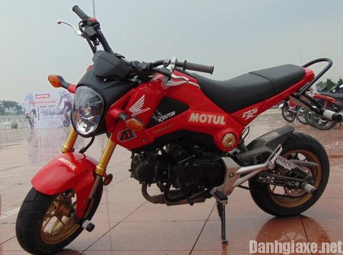 Đã mắt với Honda MSX độ phong cách Stunt cực chất tại Việt Nam