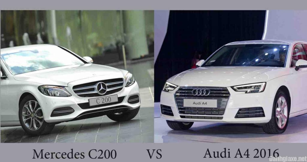 Tầm 1,7 tỷ nên mua Audi A4 2016 hay Mercedes-Benz C200 2015?