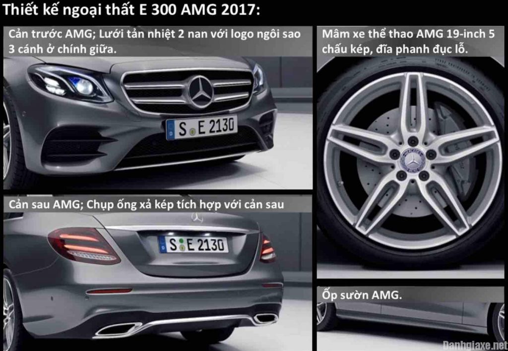 Bán xe Mercedes E300 AMG 2017 nhập full các màu nhận xe ngay