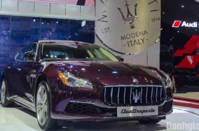 Maserati Quattroporte 2017 không thay đổi về thiết kế, giá bán tăng nhẹ
