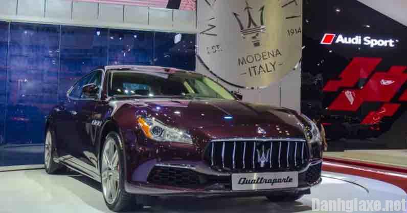 Maserati Quattroporte 2017 giá bao nhiêu? Tư vấn mua bán xe Maserati 2017