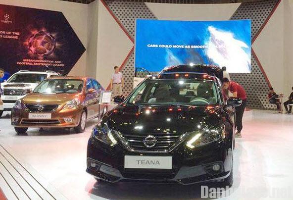 Nissan Sunny 2017 và Nissan Teana 2017 đến Việt Nam với nhiều nâng cấp mới
