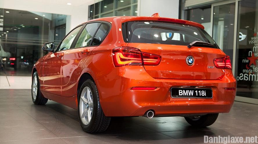 Đánh giá ưu nhược điểm xe BMW 118i 2017 với giá bán 1,33 tỷ đồng