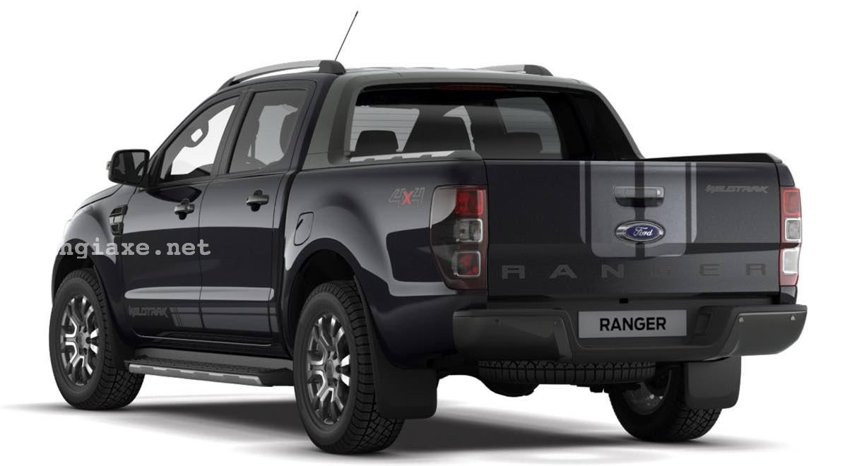 Ford Ranger Wildtrak Jet Black Edition 2017 chính thức ra mắt