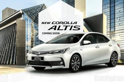 Giá xe Toyota Altis 2017 từ 632 triệu tại Malaysia và sẽ về Việt Nam thời gian tới