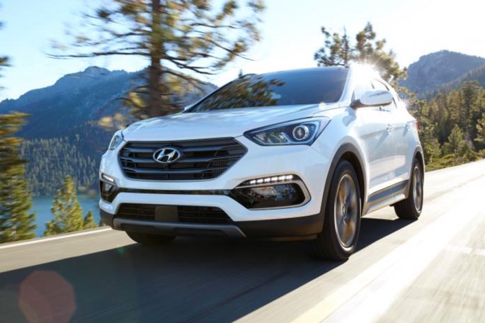 Hyundai hé lộ kế hoạch nâng cấp Santa Fe và Tucson vào năm 2018
