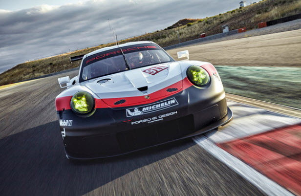 Đánh giá Porsche 911 RSR 2017 mẫu xe tham dự giải đưa 24h Le Mans đầu năm sau 4