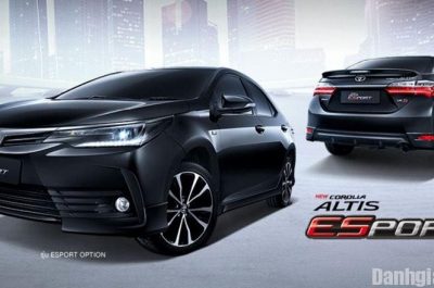Đánh giá xe Toyota Corolla Altis eSport 2017 vừa ra mắt tại Thái Lan