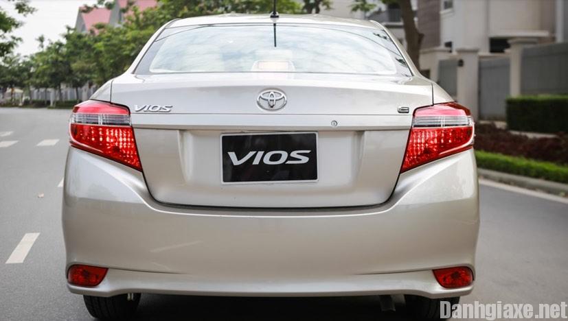 Toyota Vios 1.5E 2017 số tự động giá bao nhiêu? Đánh giá kèm hình ảnh chi tiết