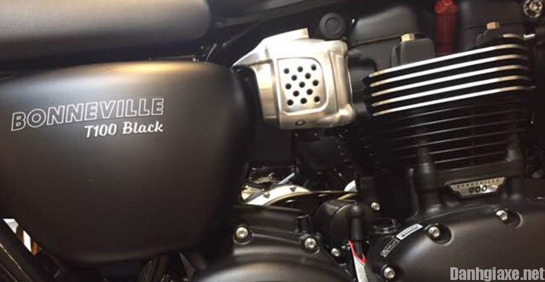 Triumph Bonneville T100 Black 2017 chuẩn bị về Việt Nam