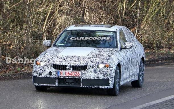 BMW 3-Series 2018 bản M Sport bị bắt gặp trên đường chạy thử