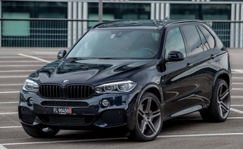 Cận cảnh BMW X5 độ mâm ngoại cỡ 22 inch đầy mạnh mẽ & hầm hố 