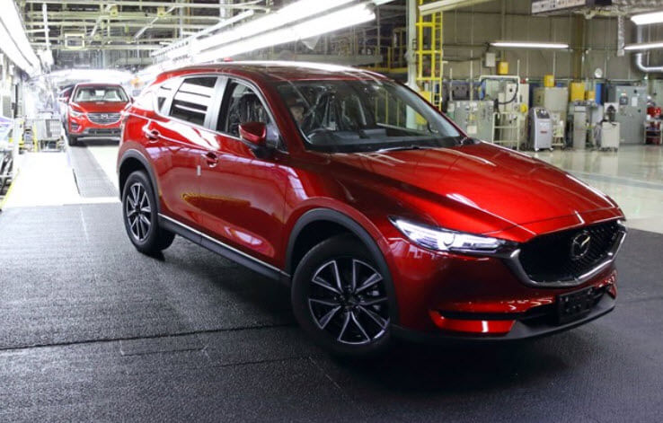 Cận cảnh những chiếc Mazda CX-5 2017 đầu tiên xuất xưởng tại Nhật Bản