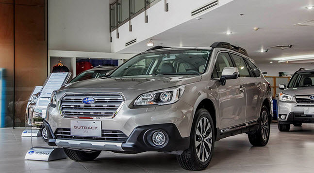 Subaru Outback 2017 giá bao nhiêu? thiết kế vận hành & thông số kỹ thuật 3
