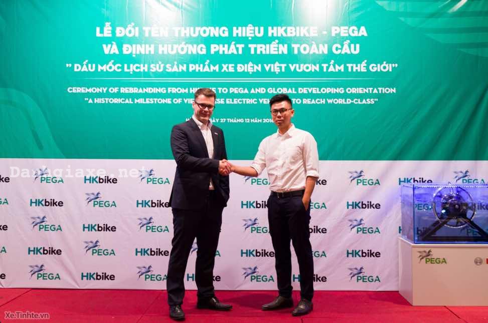HKbike hợp tác với Bosch đổi tên sản phẩm xe điện thành PEGA