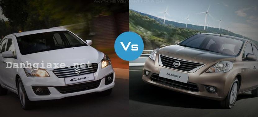 So sánh nên mua Suzuki Ciaz hay Nissan Sunny trên thị trường Việt?