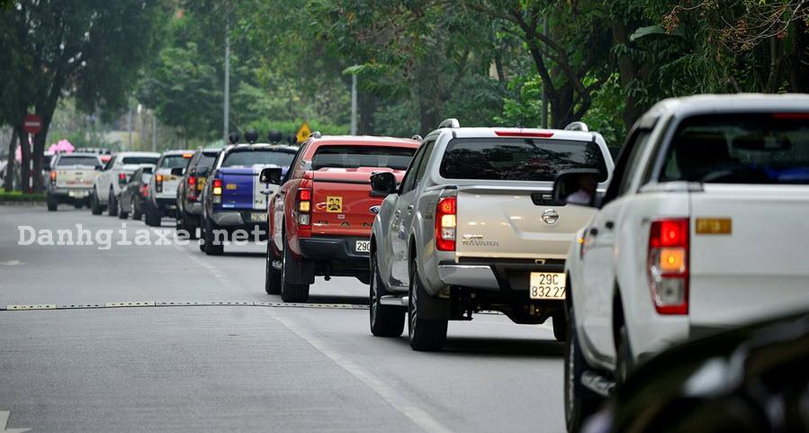 Mãn nhãn với dàn xe Ford Ranger gần 50 chiếc đi đón dâu tại Hà Nội 3