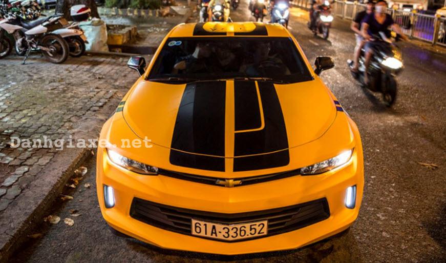 Ngắm Chevrolet Camaro 2017 độ phong cách Bumblebee tại Việt Nam 2