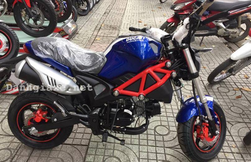 Review xe Ducati Monster 110cc đang hot hiện nay