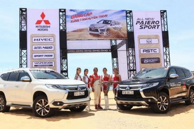 Cảm nhận Mitsubishi Pajero Sport 2017 qua vận hành thực tế lái tại đồi cát Phan Thiết