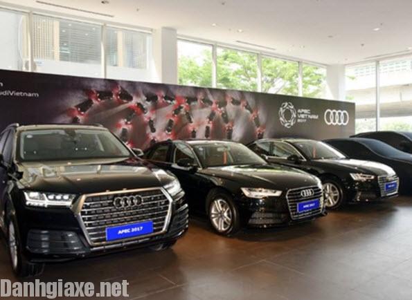 317 xe Audi nhập về Việt Nam phục vụ APEC 2017 1