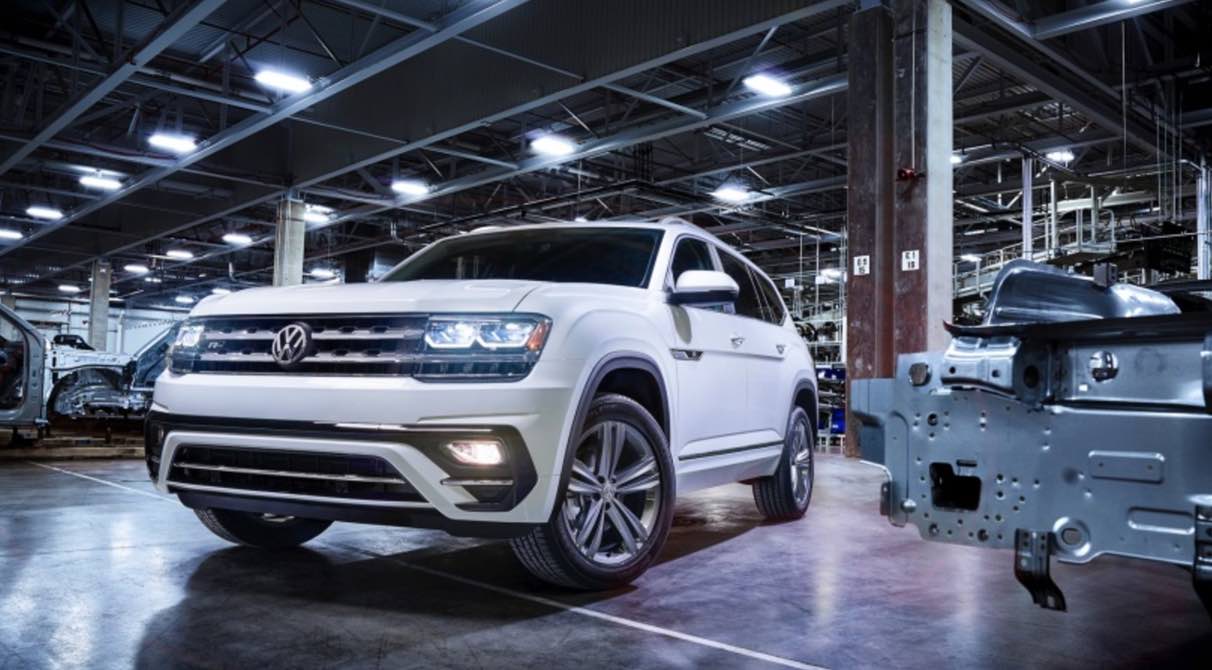 Volkswagen Atlas 2018 mạnh mẽ và thể thao hơn với gói trang trí R-Line