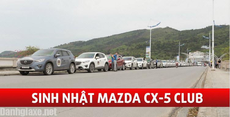 Hàng trăm xe Mazda CX 5 hội tụ giao lưu nhân nhân kỷ niệm hội tròn 3 tuổi 1