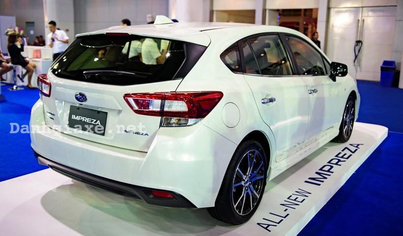 Subaru Impreza 2017 ra mắt tại Thái Lan với 2 phiên bản sedan và hatchback 3