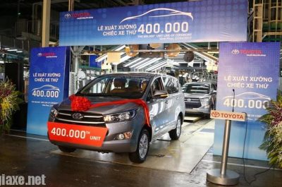 Toyota Việt Nam (TMV) chính thức xuất xưởng chiếc xe thứ 400.000 tại Vĩnh Phúc