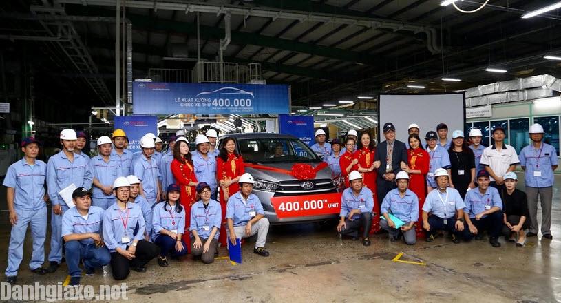 Toyota Việt Nam (TMV) chính thức xuất xưởng chiếc xe thứ 400.000 tại Vĩnh Phúc 2