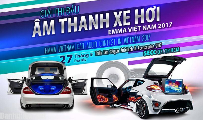 Giải thi đấu âm thanh xe hơi Emma Việt Nam 2017 tại triển lãm Sài Gòn 1