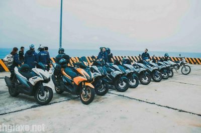 Đi phượt bằng xe tay ga Yamaha NVX từ Sài Gòn đến Nha Trang