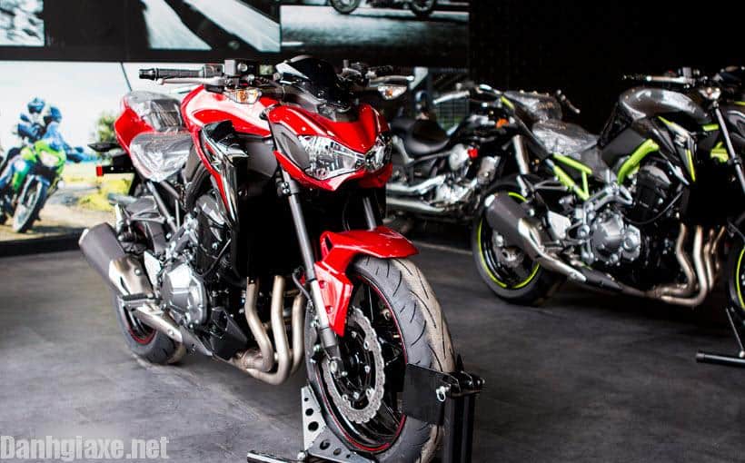 Kawasaki Z900 2018 ra mắt với màu đỏ mới giá 288 triệu đồng 5