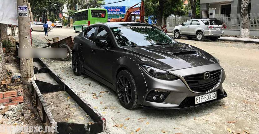Mãn nhãn với Mazda 3 độ thân rộng kịch độc tại Việt Nam 4
