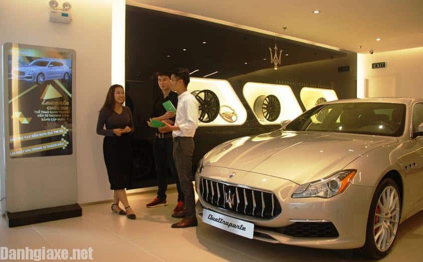 Thủ tục mua xe Maserati trả góp kèm thủ tục lãi suất hàng tháng phải trả