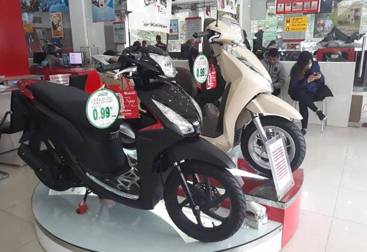 Thuê xe máy Đà Nẵng Honda Vision 2018 đời mới  Cho thuê xe máy tại Đà Nẵng  Văn Khoa